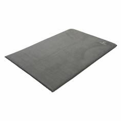 PF-KS-01 Коврик самонадувающийся СЛЕДОПЫТ двухместный, 187x130x5 cм премиум, цв. серый С