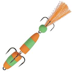 Мандула для рыбалки NEXT классическая S-70мм 024, оранж-зеленый/ На щуку
