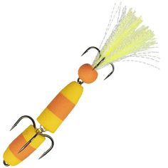 Мандула для рыбалки NEXT классическая S-70мм 005, желтый-оранж/ На щуку