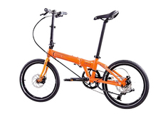 Велосипед Dahon Launch D8 (2020-2021), городской (взрослый), складной, колеса 20", оранжев