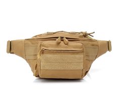 Сумка Kamukamu поясная CH-066 тактическая с MOLLE coyote