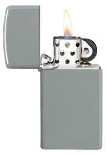 Зажигалка ZIPPO Slim Flat Grey 49527