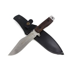 Туристический охотничий тактический нож Легионер Беркут, сталь AUS8, рукоять венге