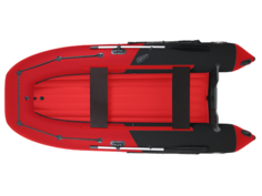 Надувная лодка НДНД Grouper 350 (черно-красный)
