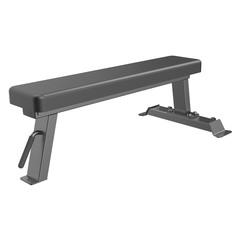 Скамья прямая горизонтальная (Flat Bench) DHZ Fitness