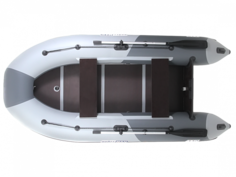 Надувная лодка Boatsman BT330K графитово-серый