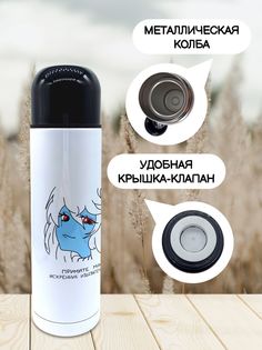 Термос для чая Примите издевательства 500мл No Brand