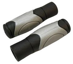 Ручки-грипсы велосипедные .С44 на Руль велосипедный 3-129 резиновые 125мм эргоном. 2-х ком Clarks