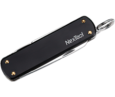 Нож складной многофункциональный Xiaomi NexTool Multifunction Knife NE0141 черный No Brand