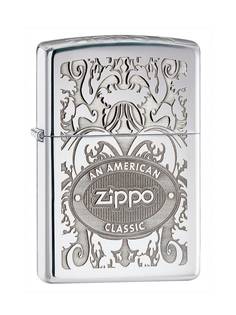 Зажигалка Zippo Classic High Polish Chrome Серебристая