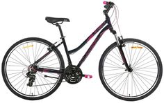 Велосипед Aist Cross 1.0 W 2022 17" черный Аист