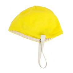 Шапочка для плавания Fashy Girls Rubber Cap with Strap Yellow
