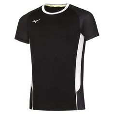 Mizuno PREMIUM HIGH-KYU TEE Футболка волейбольная Черный\Белый S