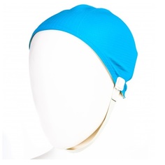 Шапочка для плавания Fashy Girls Rubber Cap with Strap Blue