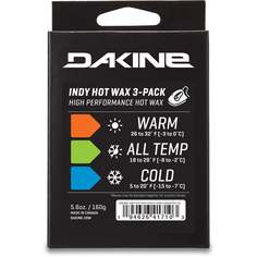 Парафин 3в1 Dakine INDY HOT WAX 3-PACK 160гр