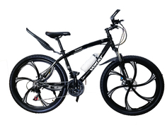 Велосипед Vokat на литых дисках, размер колеса 24", рама 15", 2022, 135-155, черный