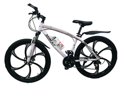 Велосипед, Vokat, на литых дисках, диаметр колес 24", рама 15", 2022, 135-155 см, белый