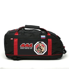 Спортивная сумка Спорт Сибирь ММА смешанные единоборства 55 литров черная