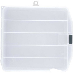 Коробка Meiho LURE CASE OL CLR 4 неподвижные пластины размеры: 205x187x45mm