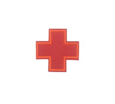 Нашивка патч Strike Красный крест медика без фона 5см