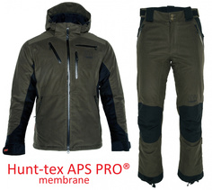 Демисезонный охотничий костюм FINNHUNT RELIABLE Padded Olive Black 4XL