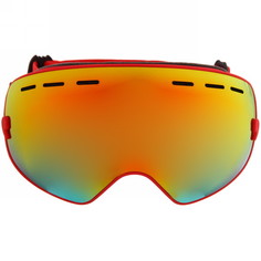 Очки горнолыжные Sportage HX18 красная оправа/оранжевая линза