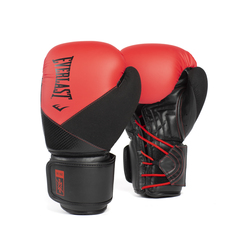 Перчатки тренировочные Protex PU 14oz красн/черн. Everlast