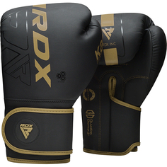 Перчатки тренировочные RDX F6 16 золот. мат.
