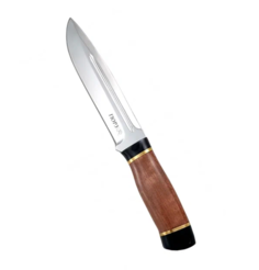 Нож туристический Pirat "Гюрза", длина лезвия 14.9 см., чехол кордура