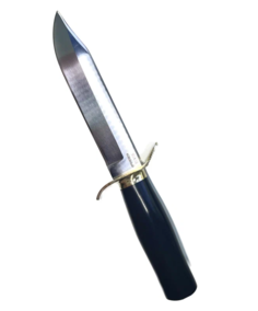 Нож разведчика "НР-40" из кованой стали 95x18 Россия, гарда и основание из латуни Pirat