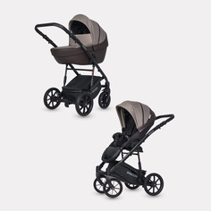 Коляска детская универсальная Riko Basic Pacco 2 в 1 от 0 до 36 месяцев mokka 07