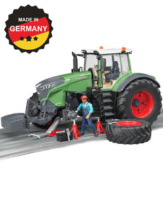 Трактор Bruder Fendt 1050 Vario, с фигуркой механика и аксессуарами