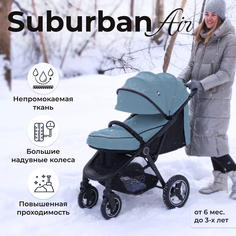 Прогулочная коляска Sweet Baby Suburban Compatto Blue Air, 426642