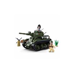 Конструктор Sluban Вторая Мировая война Танк 347 деталей Junfa Toys