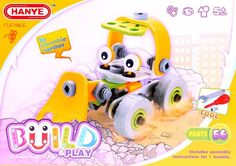 Конструктор пластиковый ND Play Бульдозер, 56 деталей, 20х14 см., TOTO-016
