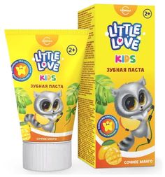 Паста зубная Свобода Little Love детская, сочное манго, с 2 лет, 50 мл