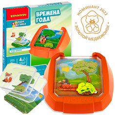 Настольная логическая игра Bondibon Времена года, ВВ5079