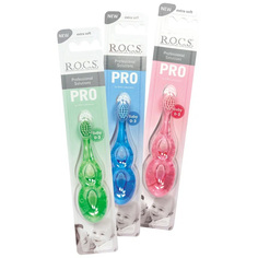 Зубная щетка R.O.C.S. PRO Baby для детей 0-3 лет, в ассортименте