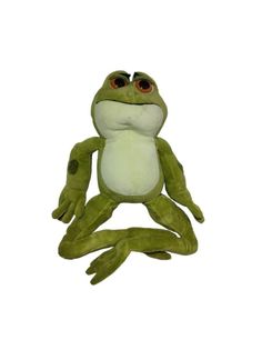 Мягкая игрушка U & V лягушка 38 см зеленый