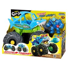 Игровой набор с машинкой GooJitZu Траш мобиль Гу Шифтерс, 40334