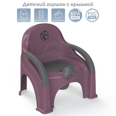 Горшок-стул Amarobaby Baby chair, фиолетовый, AB221105BCh/22