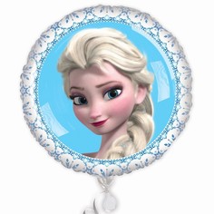 Disney Шар фольгированный "Эльза", круг, Холодное Сердце
