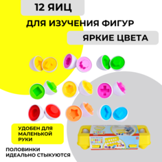 Развивающая игрушка сортер-пазл Яйца-фигуры THOT472518 No Brand