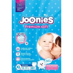 Joonies Joonies Подгузники-трусики, размер XL (12-17 кг), 38 шт.