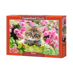 Пазл «Котёнок в саду», 500 элементов Castorland