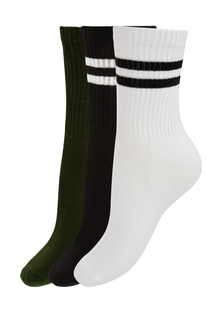 Носки детские Oldos OCAW22SC3KK09 цв. белый, черный, зеленый р. 39-41