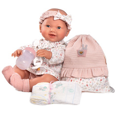 Кукла интерактивная Мия Мария с рюкзаком, 42 см, пьет, писает, виниловая 50266 Antonio Juan