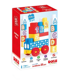Конструктор Dolu "Mega Blocks", 25 деталей, в коробке (5030)