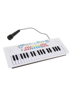Синтезатор Наша Игрушка Electronic Organ белый SYL-8201B
