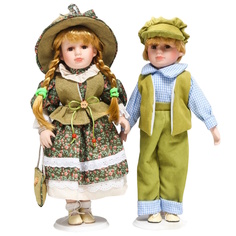Куклы коллекционные Вика и Антон 40см. C1262 КНР
